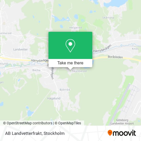 AB Landvetterfrakt map