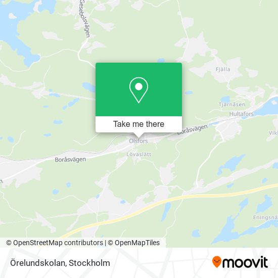 Örelundskolan map