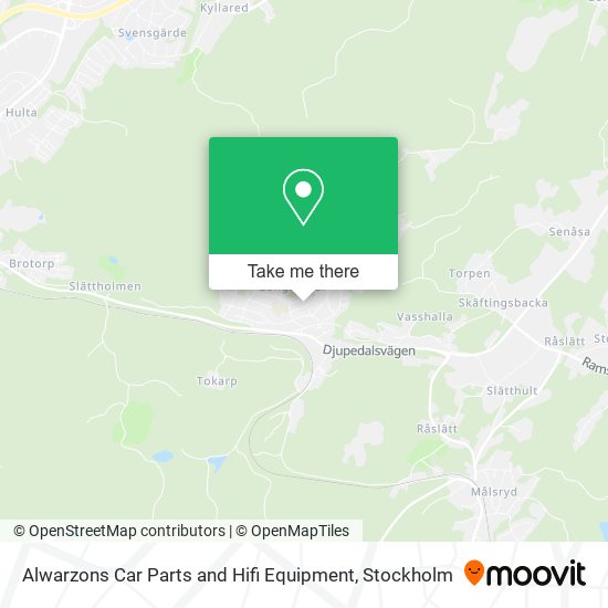 Alwarzons Car Parts and Hifi Equipment map