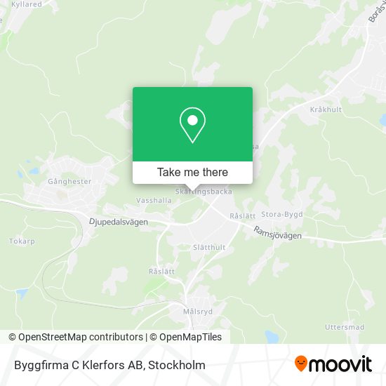 Byggfirma C Klerfors AB map
