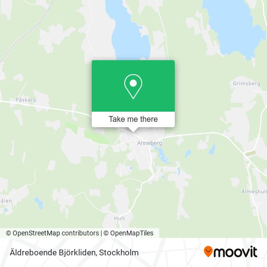 Äldreboende Björkliden map