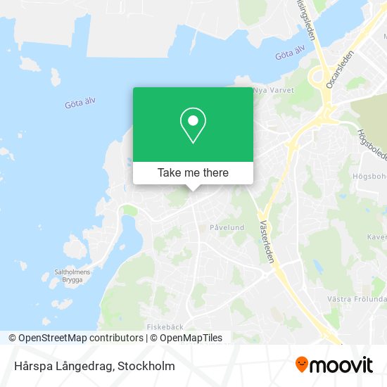 Hårspa Långedrag map