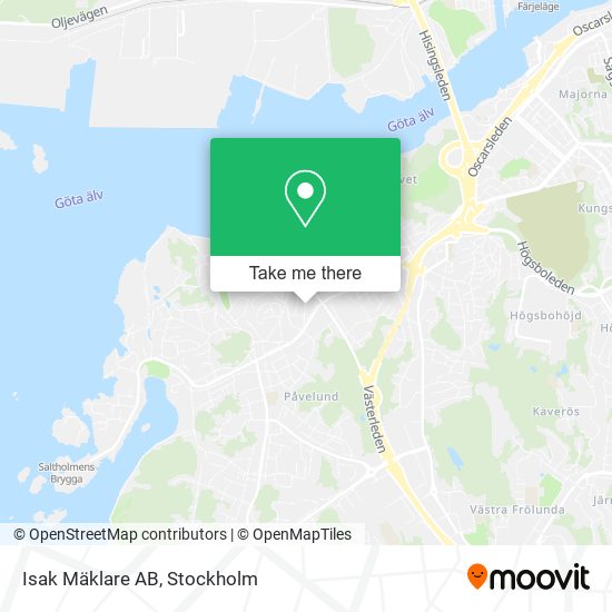 Isak Mäklare AB map