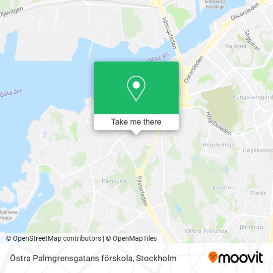 Östra Palmgrensgatans förskola map