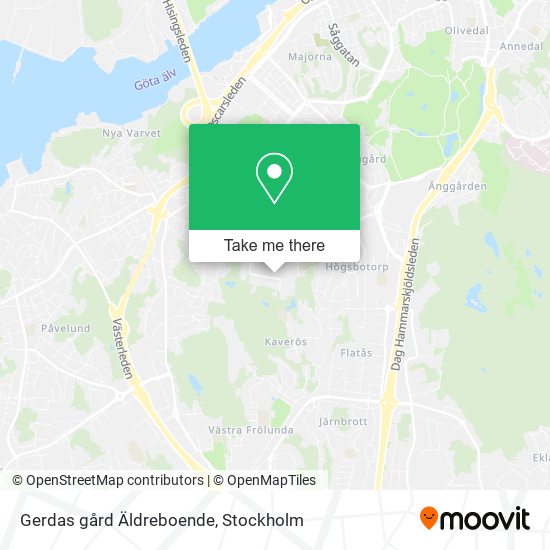 Gerdas gård Äldreboende map