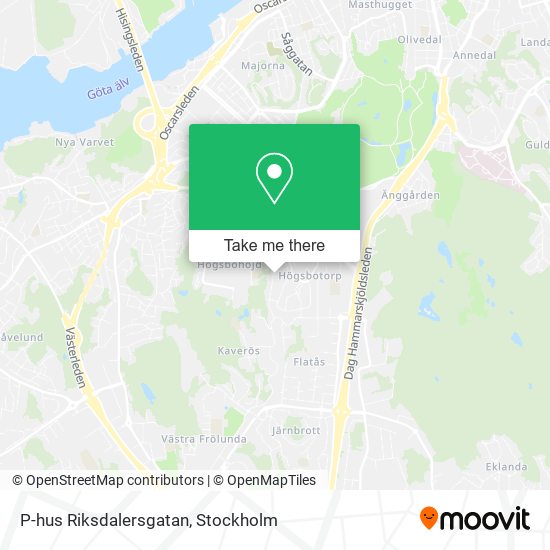 P-hus Riksdalersgatan map