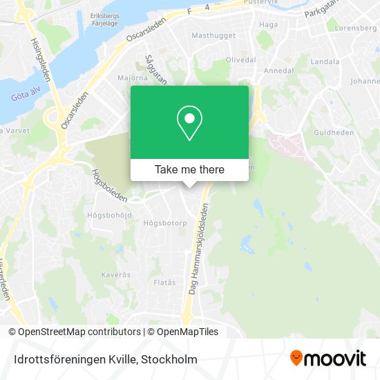 Idrottsföreningen Kville map