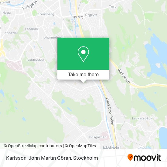 Karlsson, John Martin Göran map