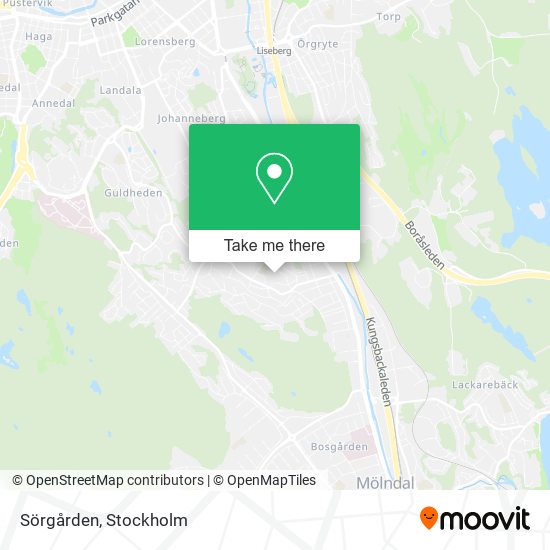 Sörgården map