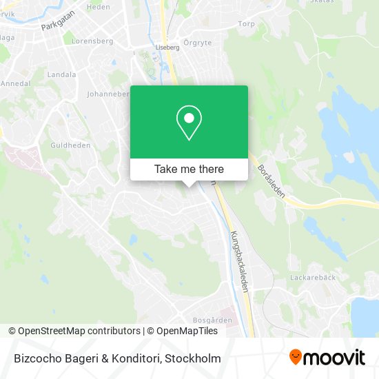 Bizcocho Bageri & Konditori map