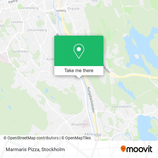 Marmaris Pizza map