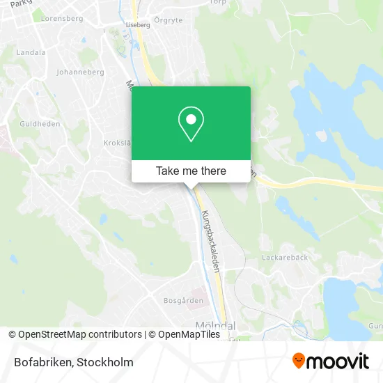 Bofabriken map