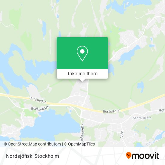 Nordsjöfisk map