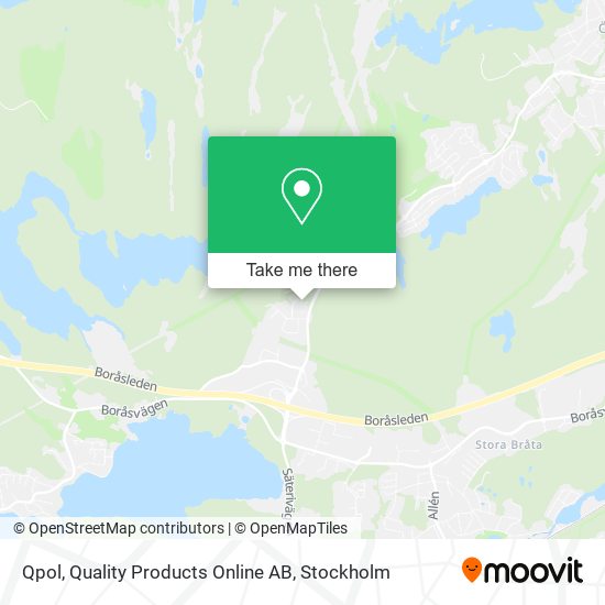 Qpol, Quality Products Online AB map