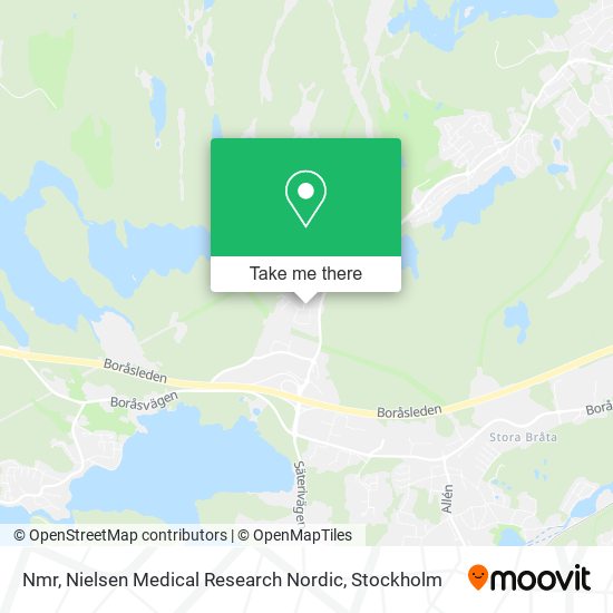 Nmr, Nielsen Medical Research Nordic map