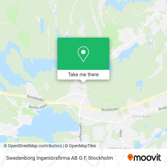 Swedenborg Ingeniörsfirma AB G F map