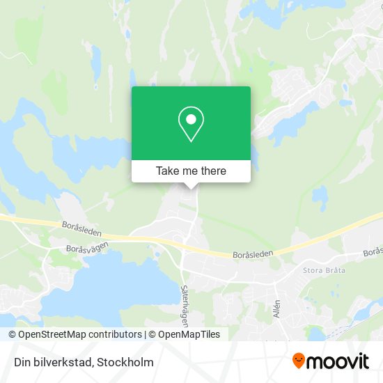 Din bilverkstad map