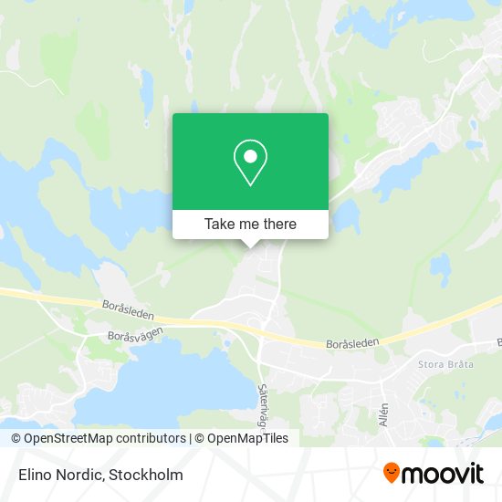 Elino Nordic map