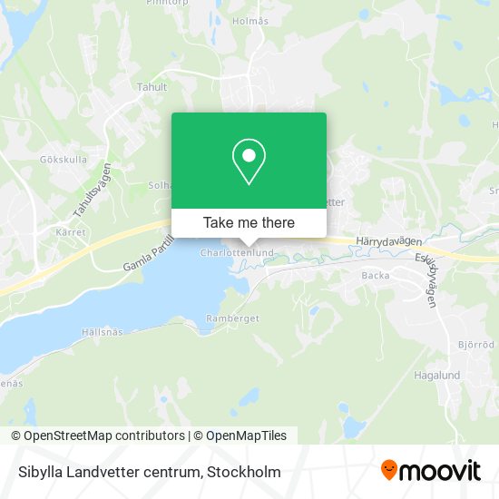 Sibylla Landvetter centrum map