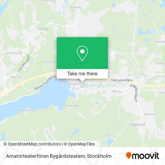 Amatörteaterfören Bygårdsteatern map