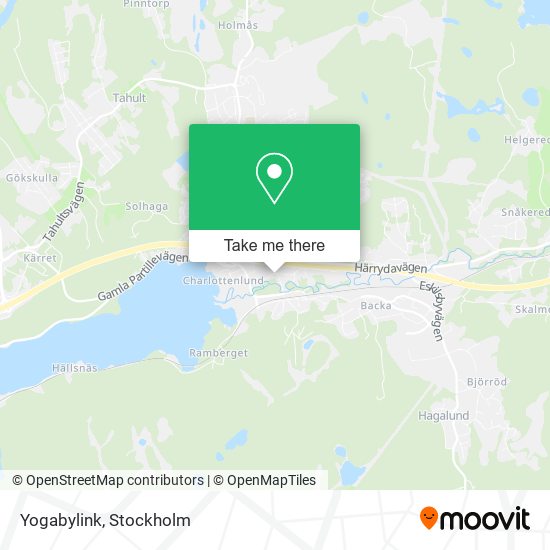 Yogabylink map