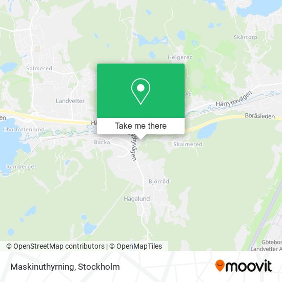 Maskinuthyrning map