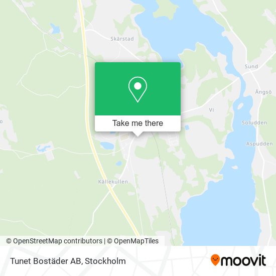 Tunet Bostäder AB map