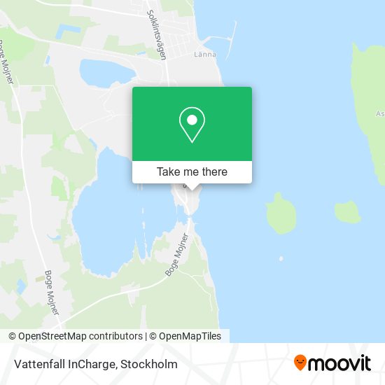 Vattenfall InCharge map