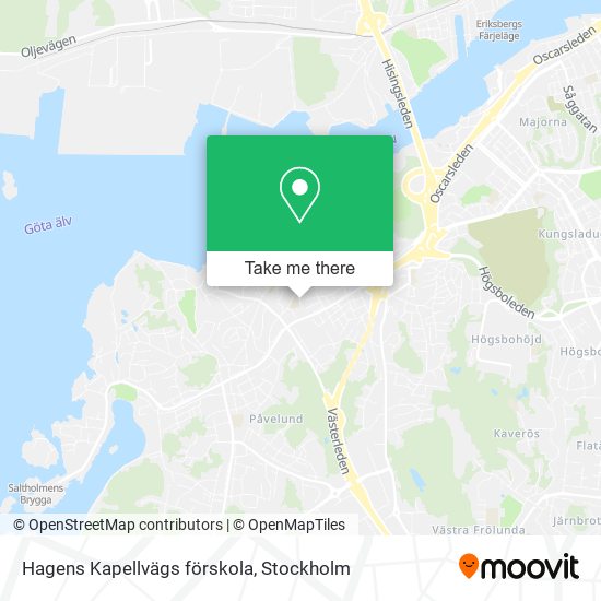 Hagens Kapellvägs förskola map