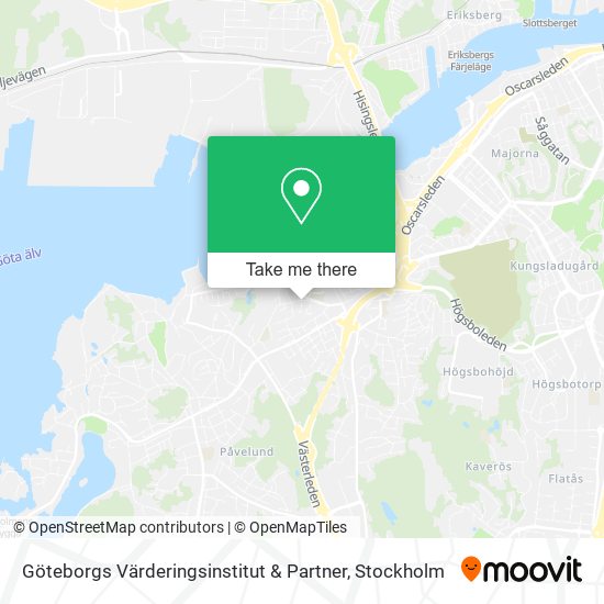 Göteborgs Värderingsinstitut & Partner map