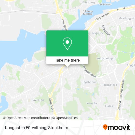 Kungssten Förvaltning map