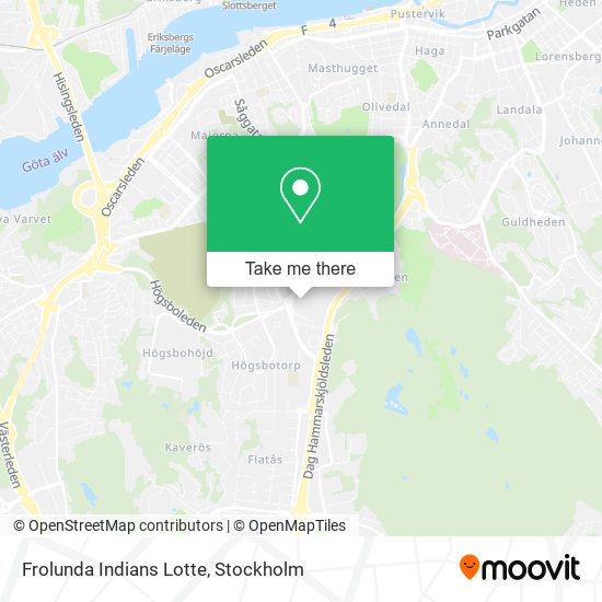 Frolunda Indians Lotte map