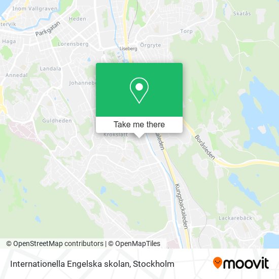 Internationella Engelska skolan map