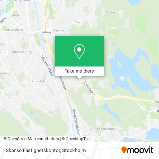 Skanse Fastighetskontor map
