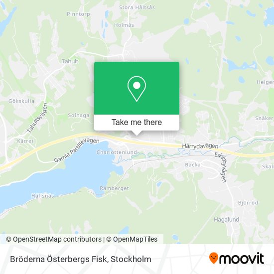 Bröderna Österbergs Fisk map