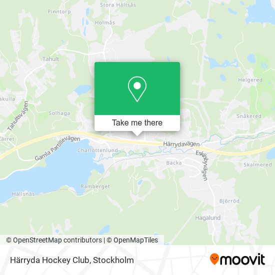Härryda Hockey Club map