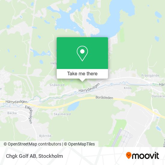 Chgk Golf AB map