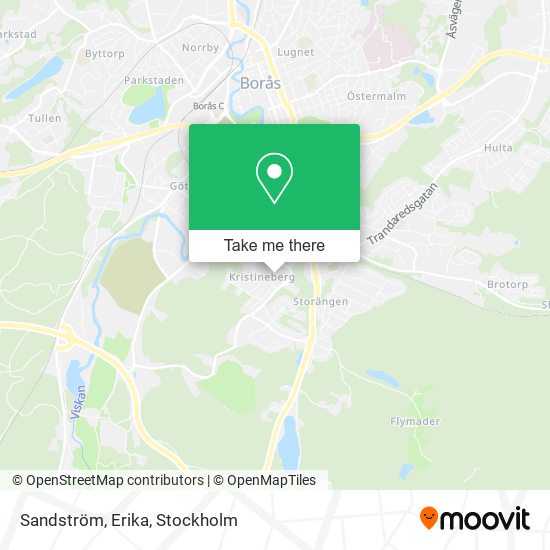 Sandström, Erika map