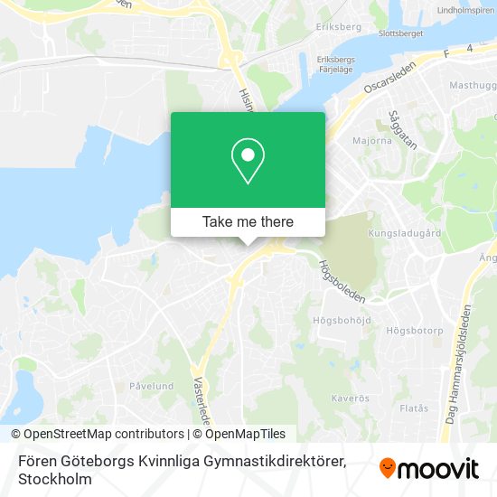 Fören Göteborgs Kvinnliga Gymnastikdirektörer map