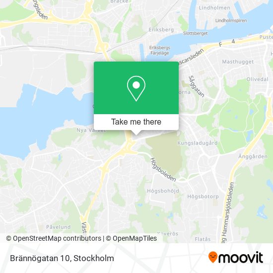 Brännögatan 10 map