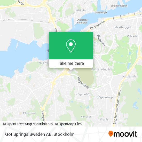 Got Springs Sweden AB map