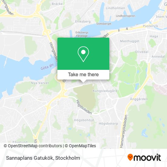 Sannaplans Gatukök map