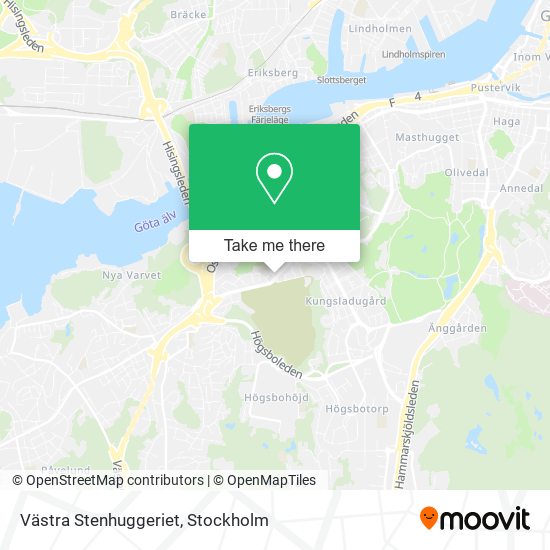 Västra Stenhuggeriet map