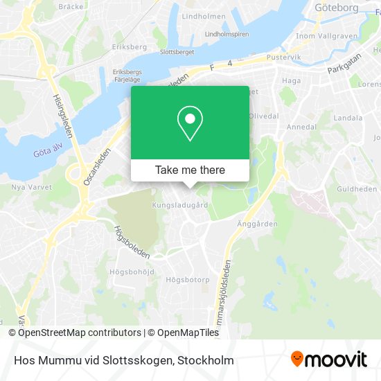 Hos Mummu vid Slottsskogen map