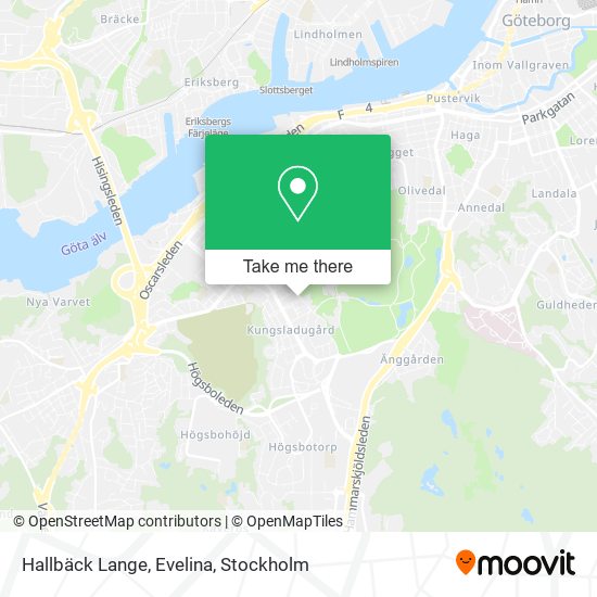Hallbäck Lange, Evelina map