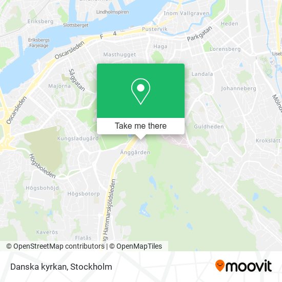 Danska kyrkan map