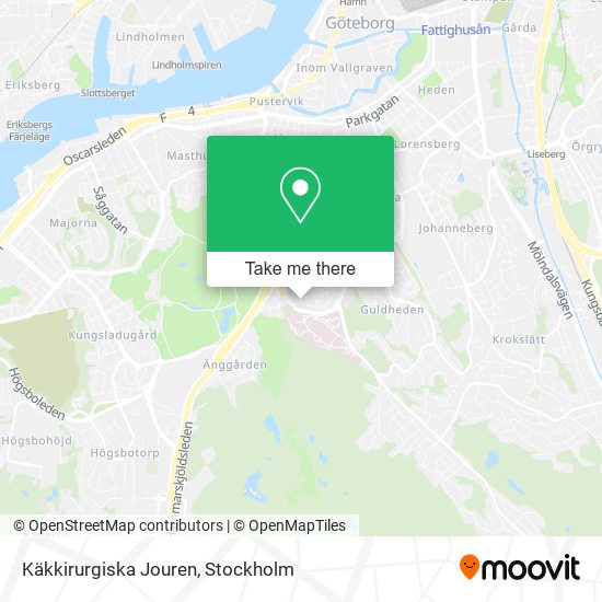 Käkkirurgiska Jouren map