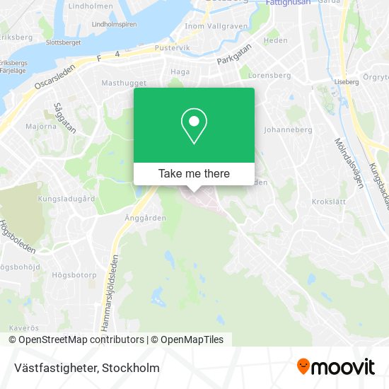 Västfastigheter map