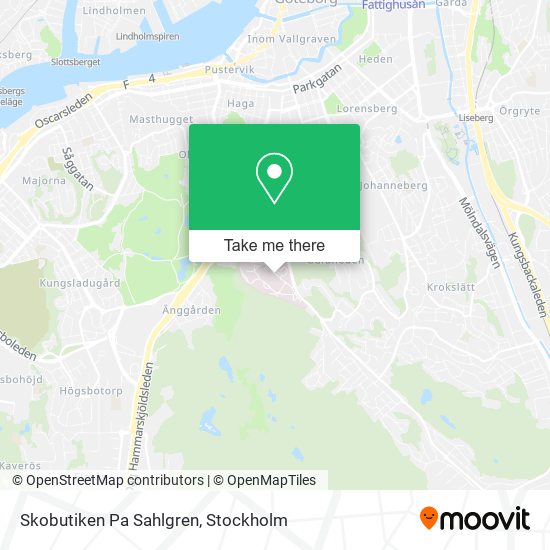 Skobutiken Pa Sahlgren map