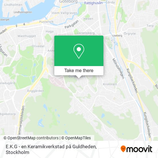 E.K.G - en Keramikverkstad på Guldheden map